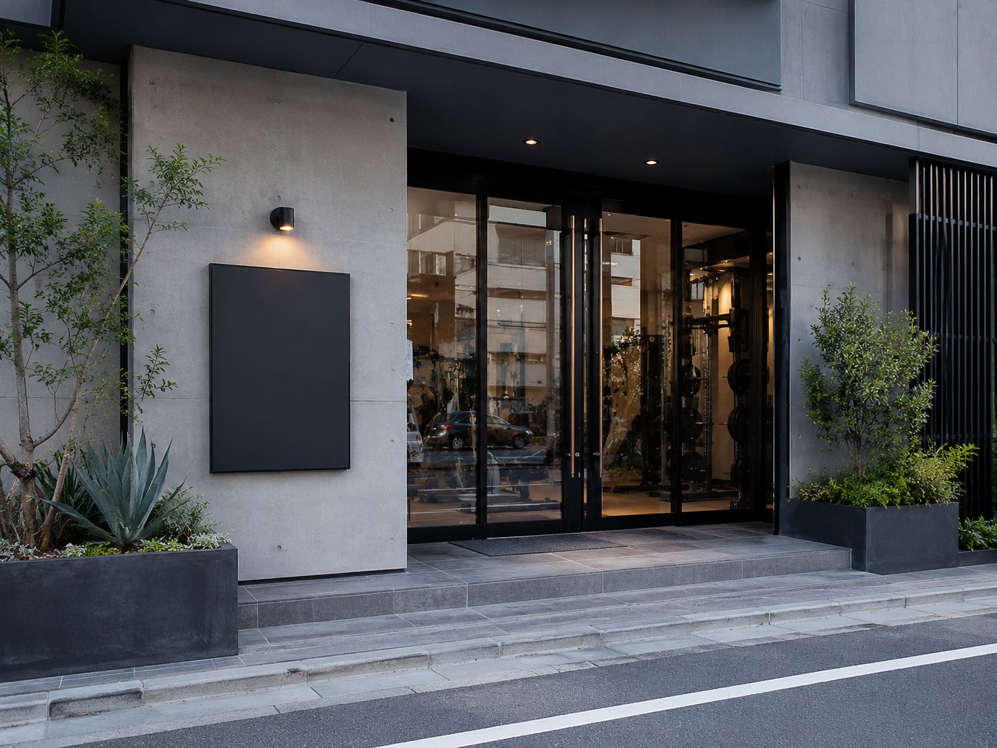 店舗エントランス外観
